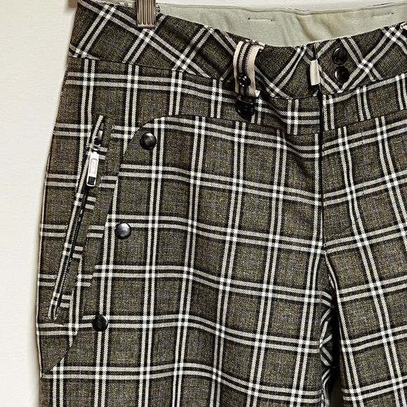 NEW Bonfire Arena plaid Streetwear Inspired Snowboarding Pants Womens Sz M - Picture 8 of 10